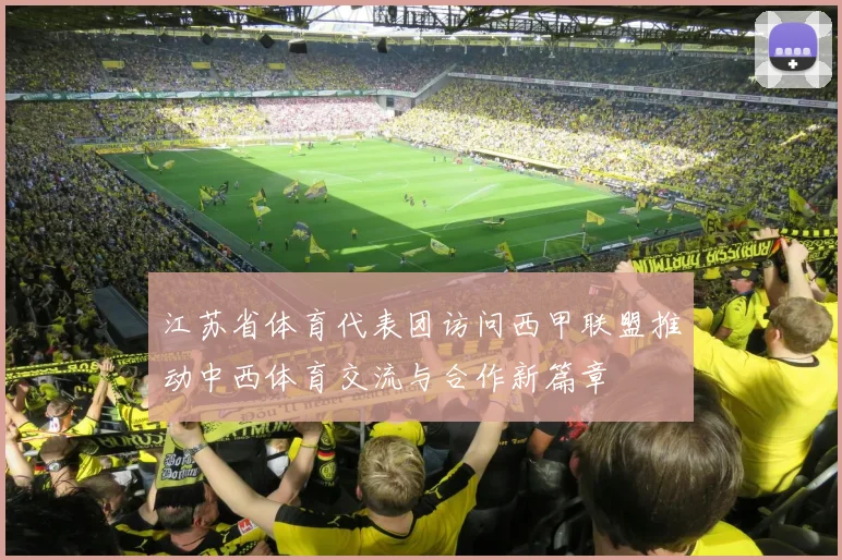 江苏省体育代表团访问西甲联盟推动中西体育交流与合作新篇章